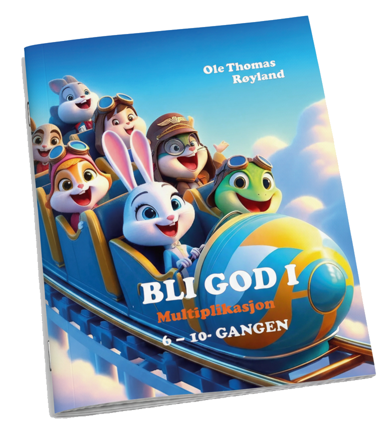 Bli god i Multiplikasjon 6–10-gangen bli god i multiplikasjon 6 10 gangen forside hefte på skrå transparent png